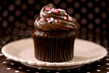 Triple Chocolate Cupcakes (Illustration)
