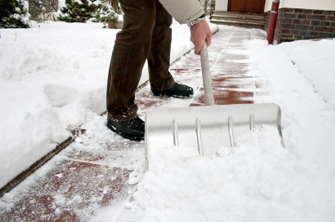 Shovel your elderly neighbour’s driveway.