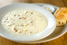 Bacon and Potato Chowder (Illustration)