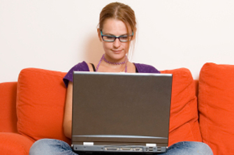 Join an online chat room
